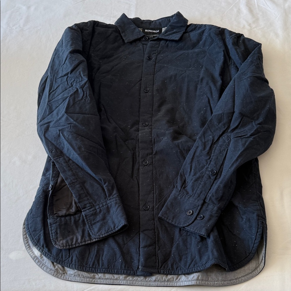 Bonobos Men's Navy Shirt Jacket